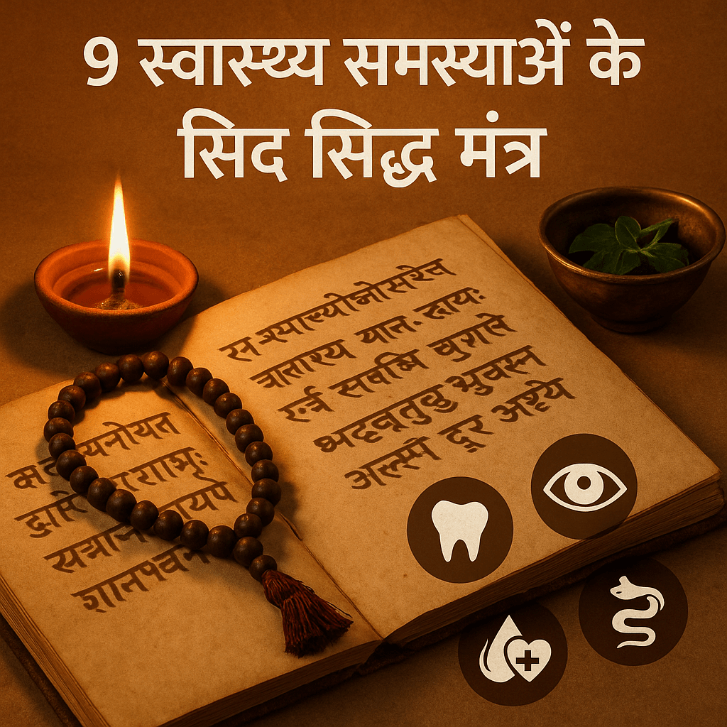 9 स्वास्थ्य समस्याओं के लिए सिद्ध मंत्र